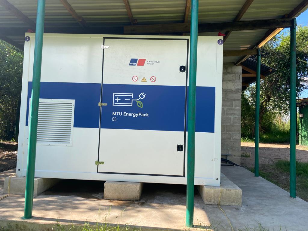 andBeyond Grumeti — MTU EnergyPack battery container