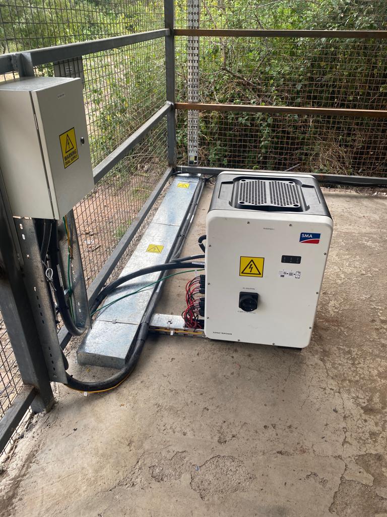 andBeyond Grumeti — SMA inverter station