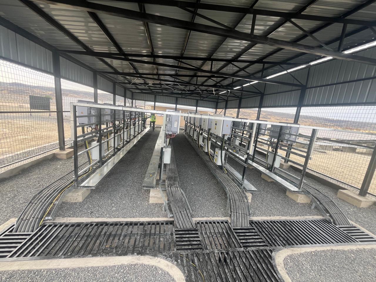 Tata Chemicals Magadi — inverter and control room